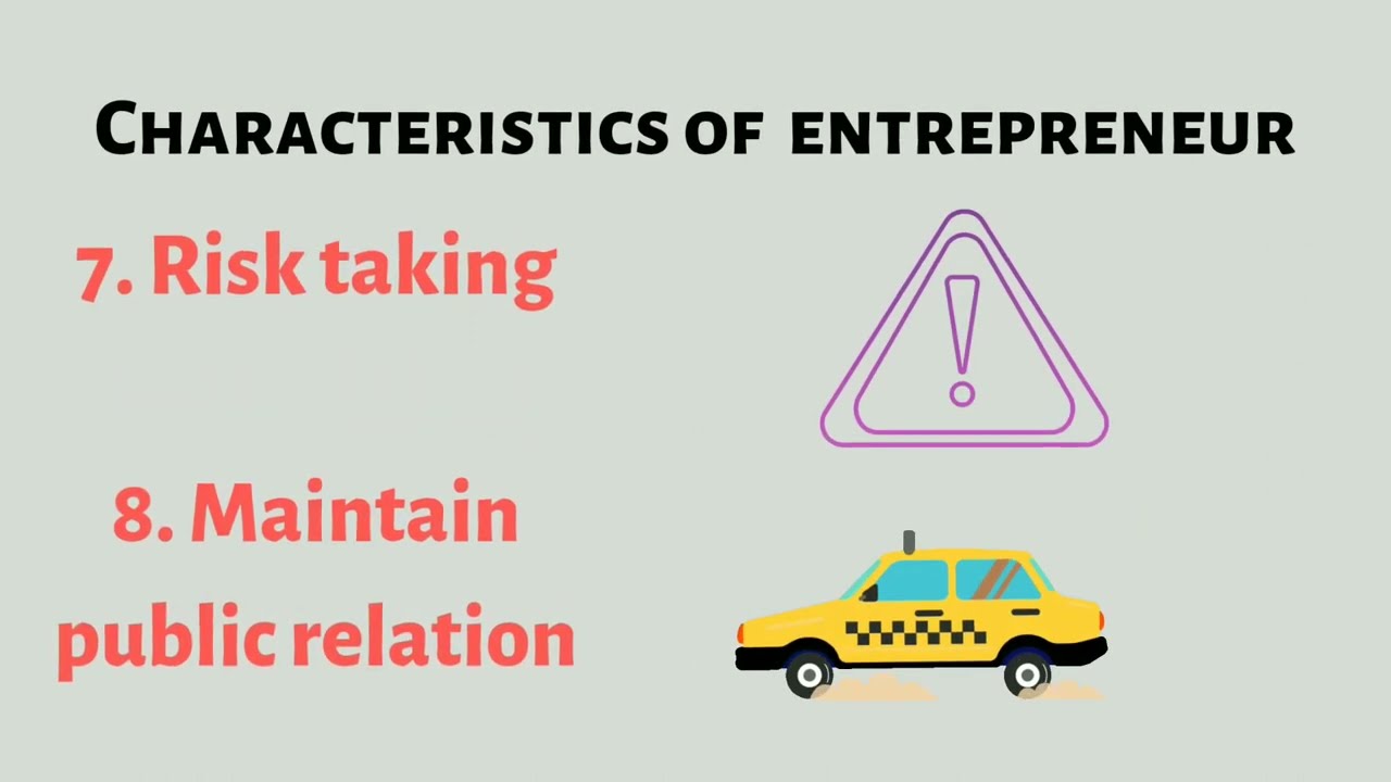 10 Characteristics Of An Entrepreneur| Entrepreneur Mindset| English