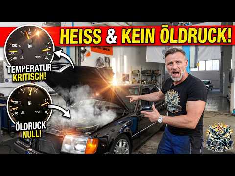 Mercedes WARNING: Low oil pressure and high temperature
