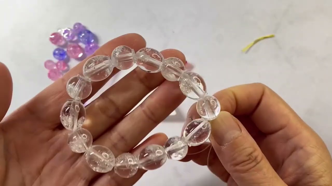 一緒にあそぼう！】レジンで作る！天然石ブレスレット Let
