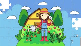 Fazendinha | Quebra Cabeça Puzzle | Game Jogo Relaxante Paciência screenshot 3