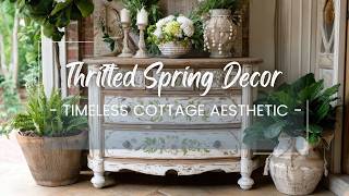 Vintage Treasure Hunt Secrets Thrifted Spring Decor Ideas into a Timeless Cottage Aesthetic