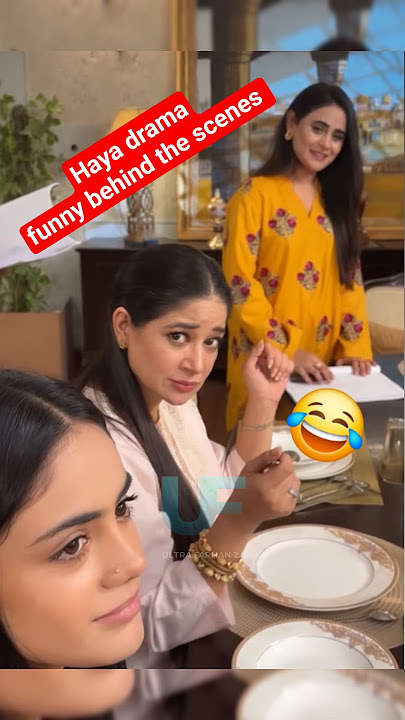 Haya drama Episode 15 16 17 18 btts - Behind the scenes #haya #pakistanidrama #trendingshorts