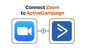 How to Connect Zoom to ActiveCampaign - Easy Integration