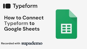 How to Connect Typeform to Google Sheets