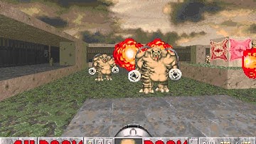 DOOM 2 | tricks | MAP07 | rocket jump to exit