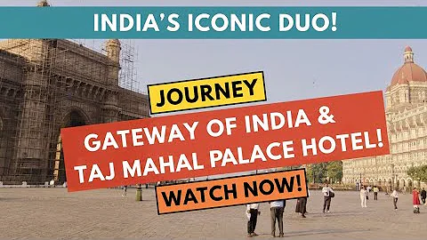 ​Gateway of India & Taj Mahal Palace Hotel | Mumbai ​#tajmahalpalacehotel #gatewayofindia 