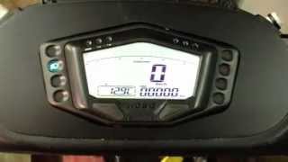 Koso Db02R Mit Rahmen Für Signalleuchten