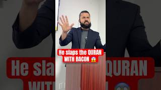 Download Lagu “He slaps the QURAN with bacon” Jake lang story MP3