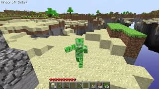 This Minecraft Indev world generation