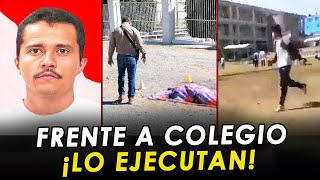 (VIDEO) Sicarios ejecutan a ministerial frente a un colegio, en Tonalá, Jalisco.