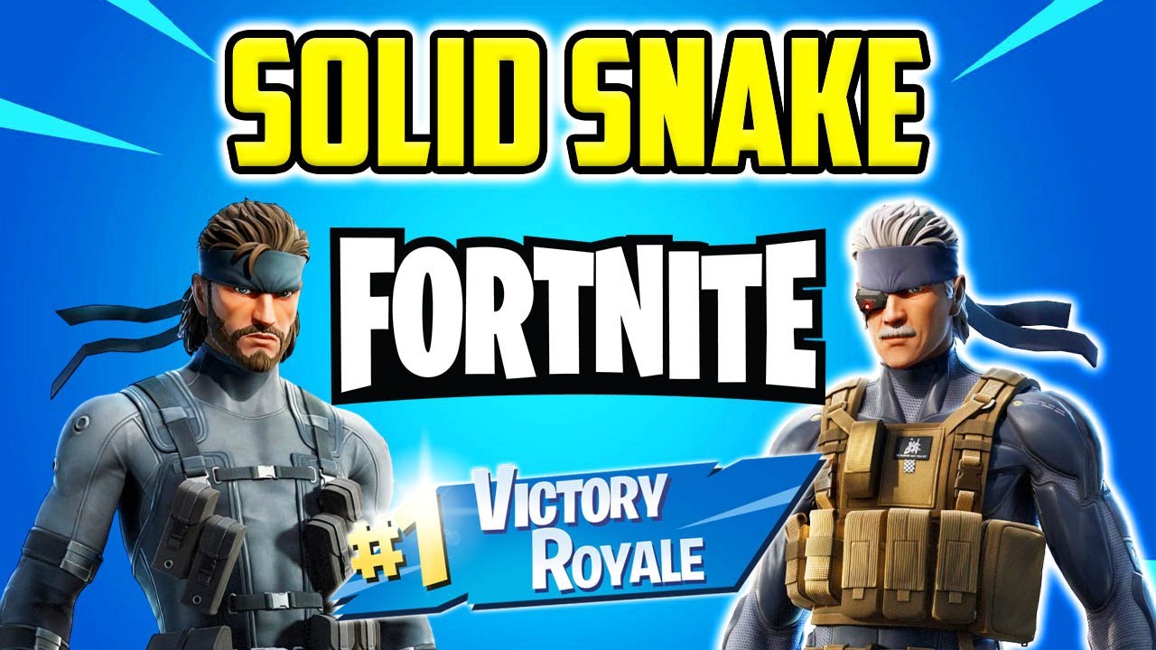 Solid Snake Is In Fortnite! The Internet Hates It? 