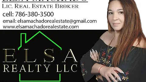 Elsa Machado. Lic Real Estate Broker at Elsa Realt...