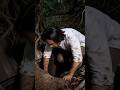 Living Alone in a Hidden Underground Shelter my survival story.#shorts #dangerous