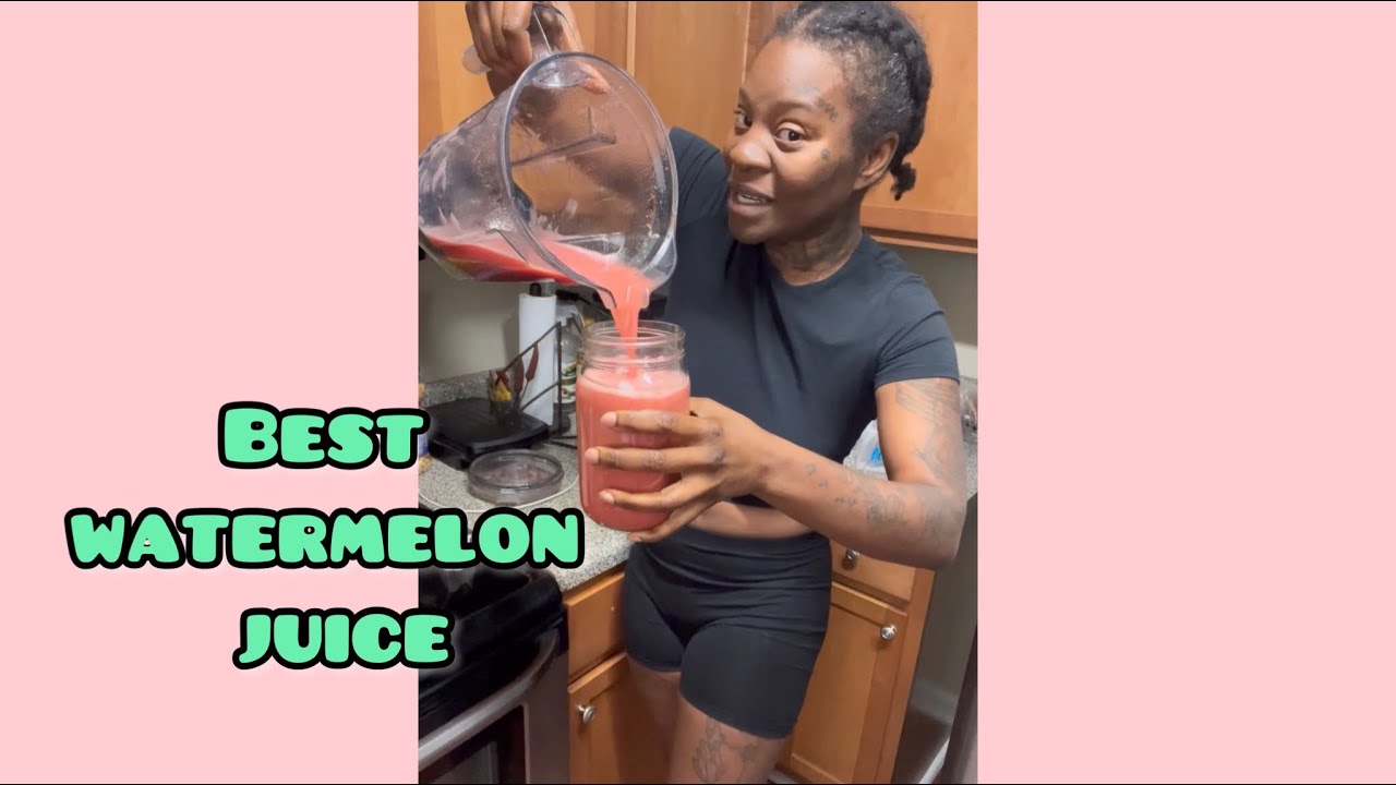 Best watermelon juice with my 