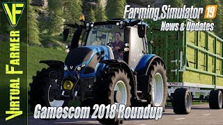 Farming Simulator 19 Gamescom 2018 Roundup