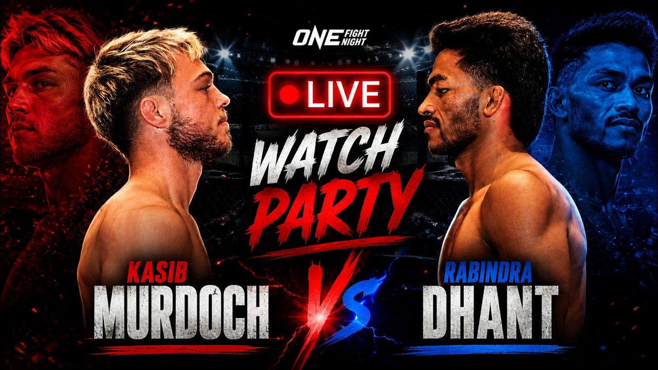 🔴 LIVE WATCH PARTY: Rabindra Dhant vs Kasib Murdoch | Road to UFC Semifinal