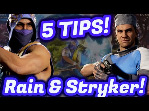 Rain & Stryker Guide: 5 Tips You Need To Know!!! - Mortal Kombat 1 "Rain" Gameplay Breakdown Guide
