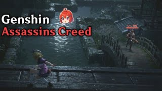 They turn Genshin into Assassin's Creed now...