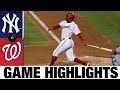 Victor Robles shines in 9-2 win vs. Yankees | Yankees-Nationals Game Highlights 7/25/20