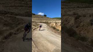 This gravel road is insane 🤩 Bikepacking in Sierra Nevada #cycling #bikepacking