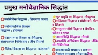 UPPUR OFFICIAL (UP पुर) UP TET,CTET CDP मनोवैज्ञानिक सिद्धांत