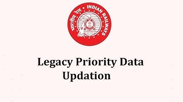 Legacy Transfer Priority Updation in UDIT - English