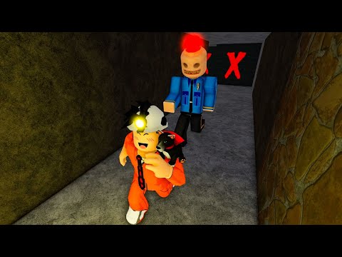 POLICIAL CABEÇA DE SIRENE | Roblox - Escape Siren Cop's Prison