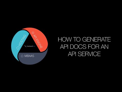   How To Generate API Docs For A Serverless API Service