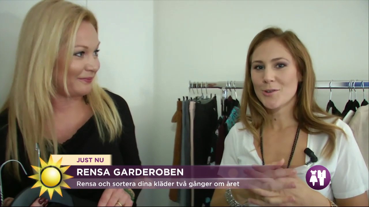 Maria får hjälp att rensa garderoben: 