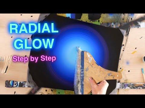 Painting a PERFECT Radial GLOW - Velocity Painting Exercise no. 2