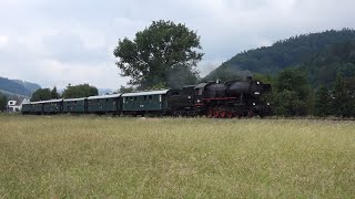 Parní vlak / Steam train Němka 555.0153 (Bohutín - 2.6.2024)