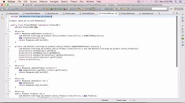 REST Web Service Project Part 11 - CONFIGURE REST SPRING