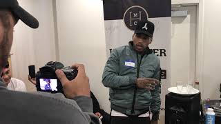 Kid Ink Speaks To The DJ's at Headliner Music Club Event in Hollywood
