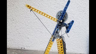 Multi - rotation trebuchet