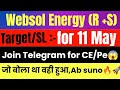 Websol energy share 8 may target || Websol energy share latest news || websol share news today