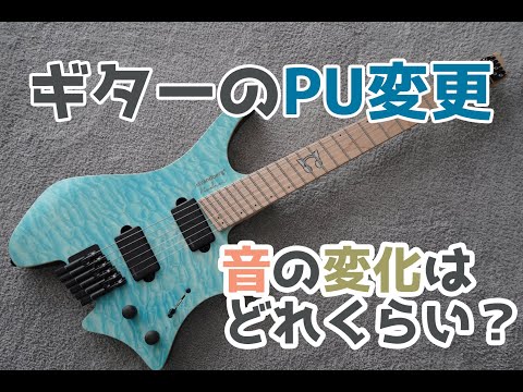 8弦 Ibanez RGIR38BFE strandberg PUに変更 8弦 Ibanez