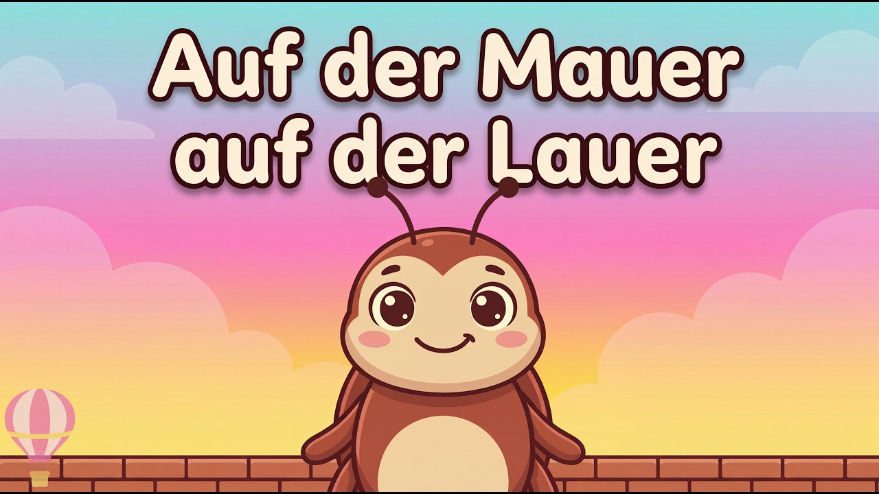 Auf der Mauer, auf der Lauer | LumaLoo | Lieder für Kinder | Mitmachlied