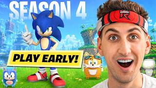 I Played Fortnite *SEASON 4 EARLY!* (New Sprites, Cheat Codes, and more!)