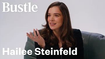 Hailee Steinfeld Tries To Remember Her Lines In Icons Only | Bustle