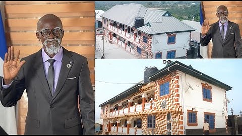 Lilwin Show Off Beautiful 12 Bedroom House Built for His Mum and Family