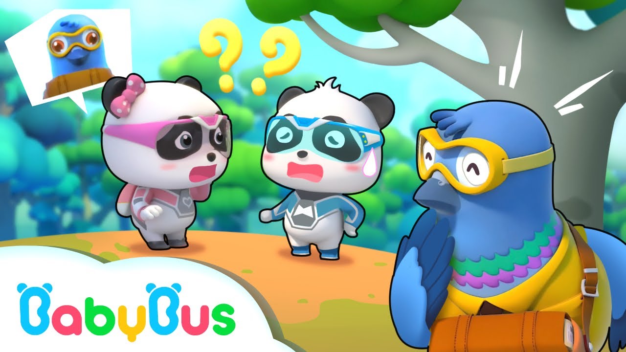 Chú chim đưa thư bị lạc | Biệt đội siêu cứu hộ | Hoạt hình thiếu nhi vui nhộn | BabyBus