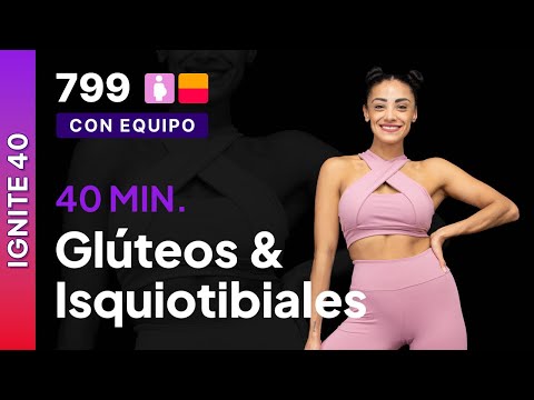Day 19 Ignite-40 | Glutes & Hamstrings | At-Home Glute Workout | Dumbbell Workout
