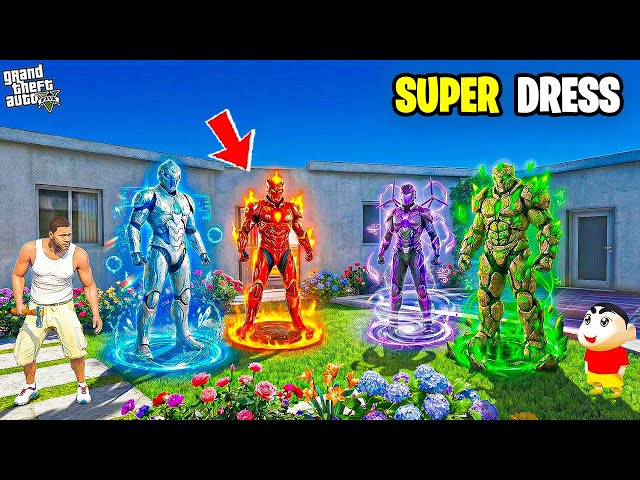 Franklin & Shinchan Finally Found SECRET ELEMENTAL SUITS | Most Shocking Life Story