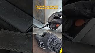 Smart Way To Connect Two Different Sized Square Steel Tubes
