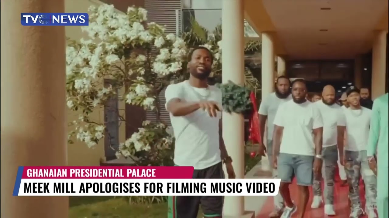 Meek Mill apologizes for secretly shooting music video in Ghana's