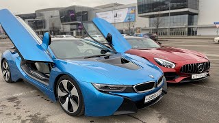 BMW i8 vs Mercedes AMG GT S | Каха или Чуня?