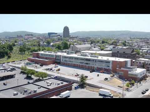 New Allentown Elementary School - Drone Construction Progress May 2020