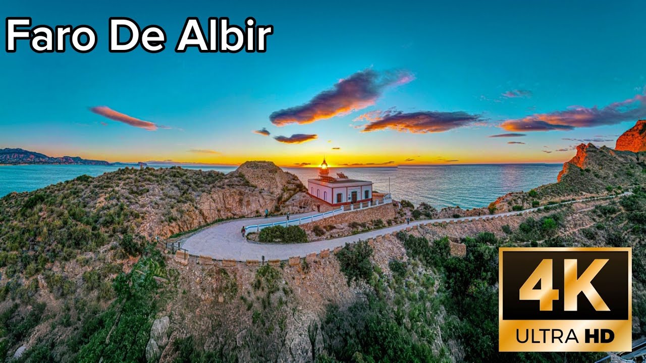 The Most Scenic Walk In Spain? | 4K Walk To Faro de l'Albir 🇪🇦