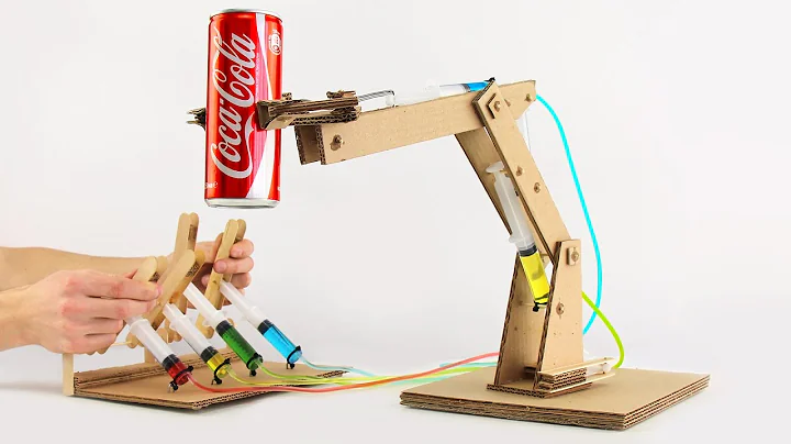 How to Make Hydraulic Powered Robotic Arm from Cardboard - DayDayNews