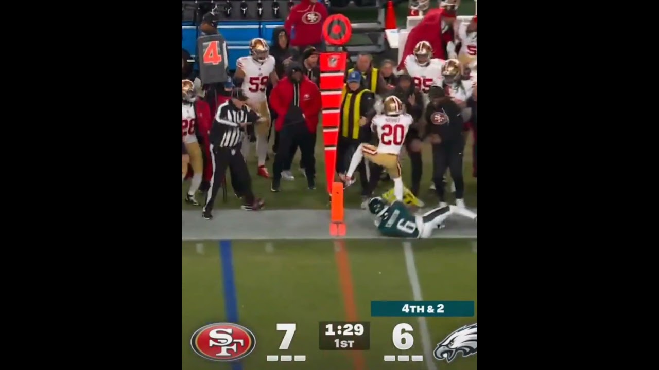 💥 HUGE 4TH DOWN STOP 💥 49ers get it back up 7-6! 🔥 